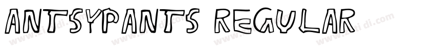 AntsyPants Regular字体转换